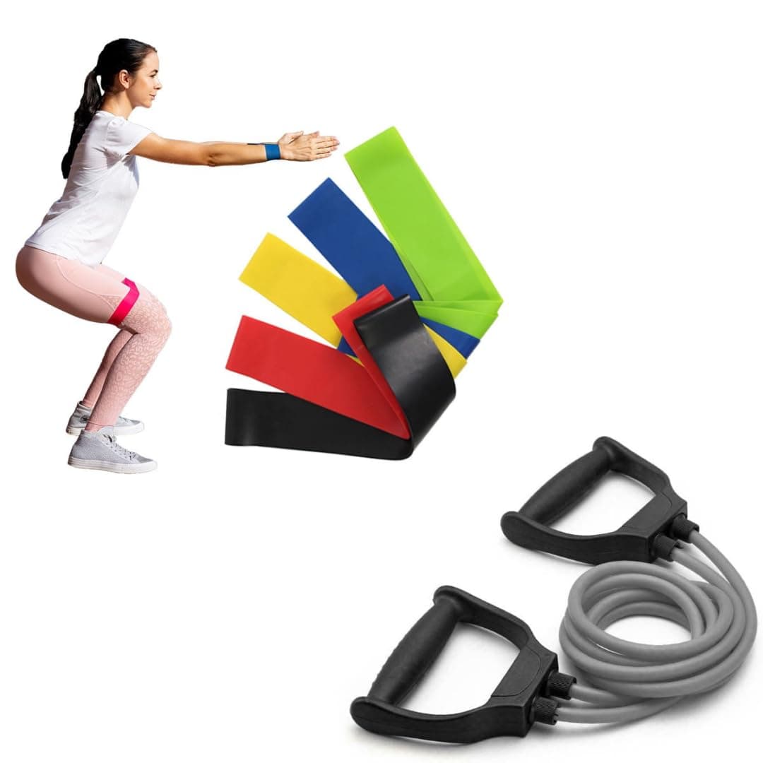 DFIT combo — double tube + 5 resistance bands