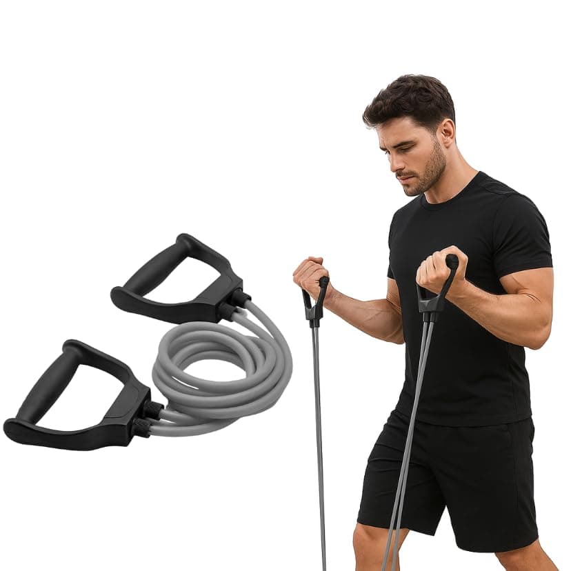 DFIT Double Toning Tube — product shot with handles